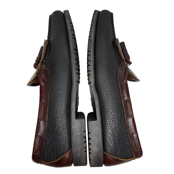 Allen‎ Edmonds Nashua 2 Tone Leather Tassel Kiltie Loafers Size 9 3E Extra Wide - Picture 9 of 12